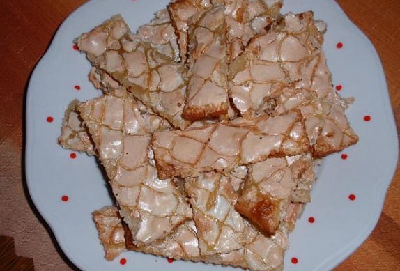 Listové tyčinky na sladko