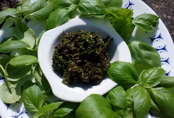 Bazalková pasta / pesto