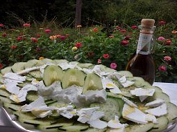 Carpaccio z okurek